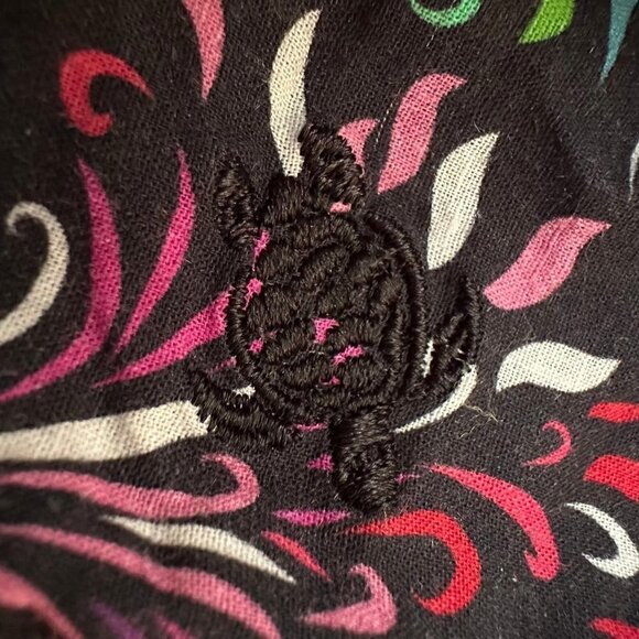 Vilebrequin Moorise Evening Birds Print linen Shirt - Picture 6 of 9